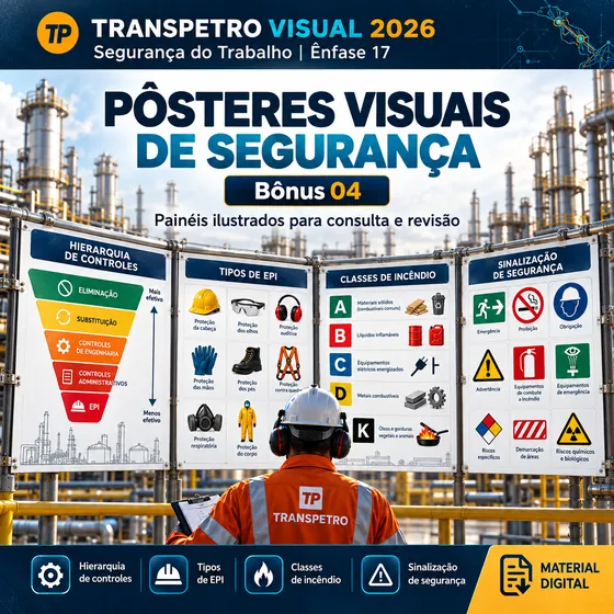 Capa do bônus 04 — Pôsteres Visuais de Segurança